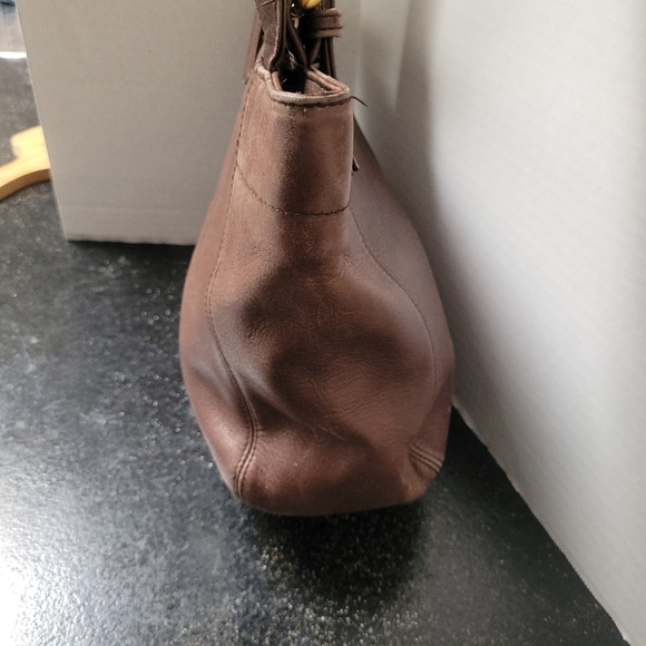 Tignanello Brown Leather Tote - Picture 8 of 10